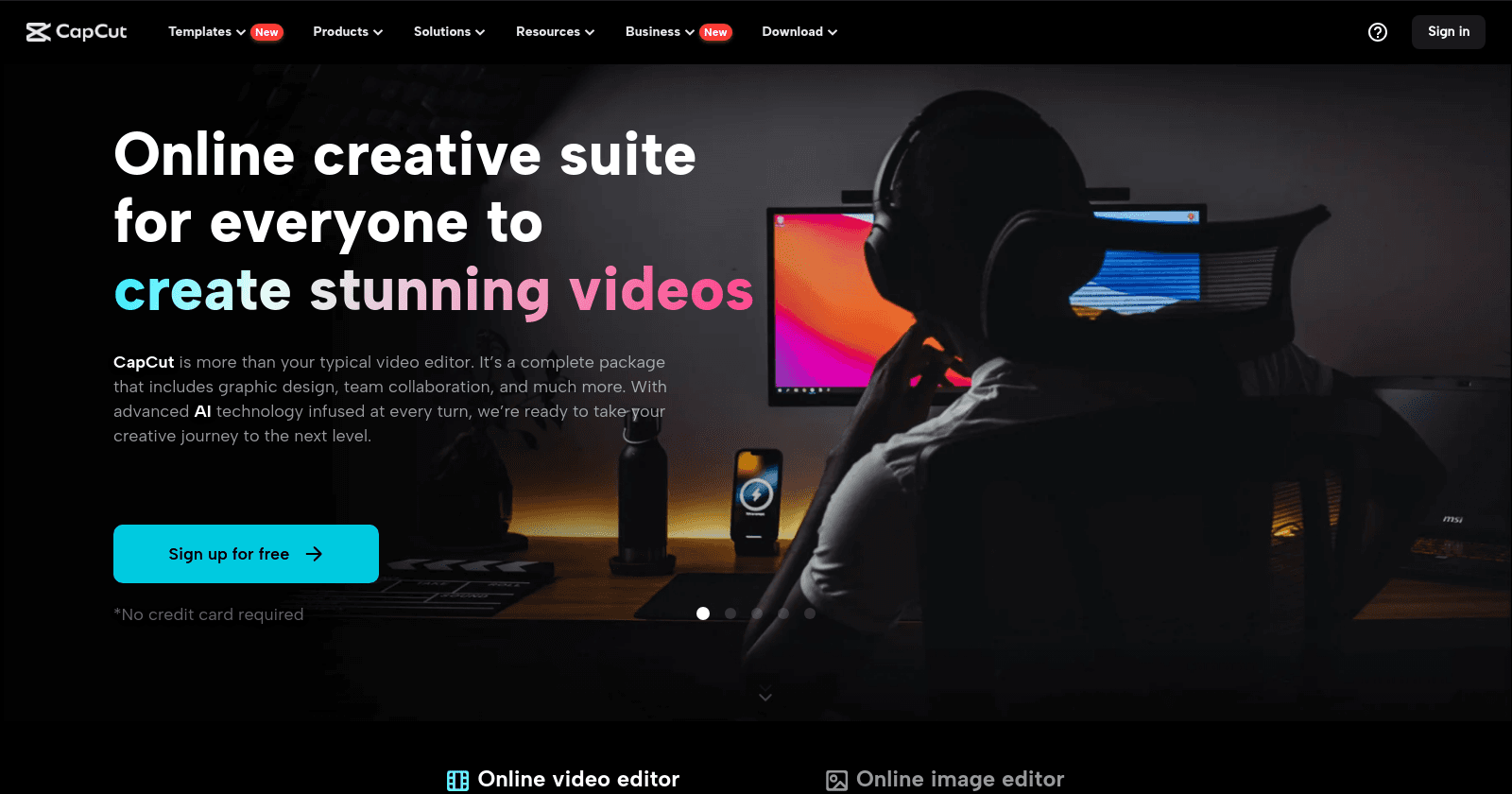 CapCut Online Creative Suite